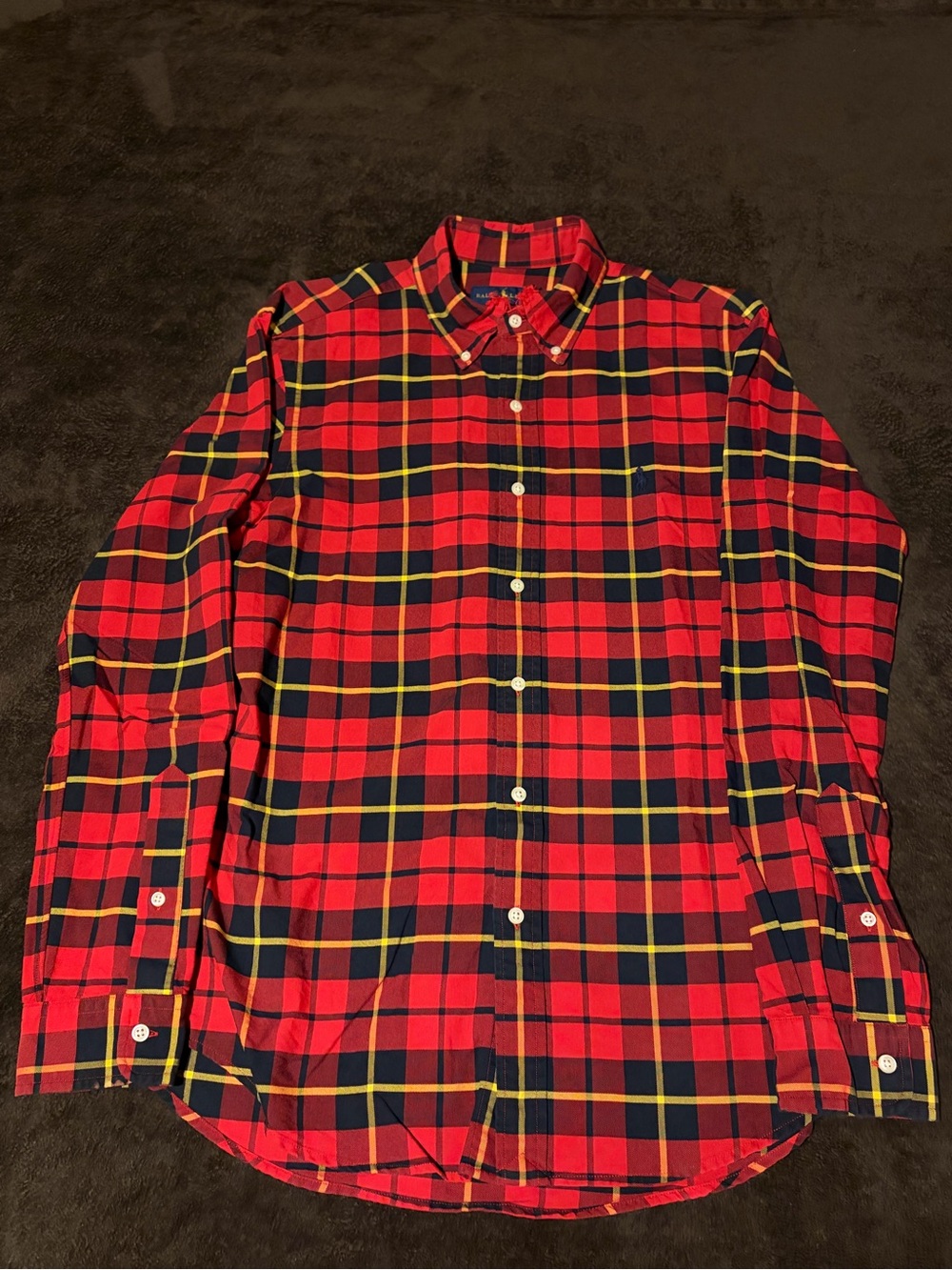 Polo Ralph Lauren Classic Red Flannel
